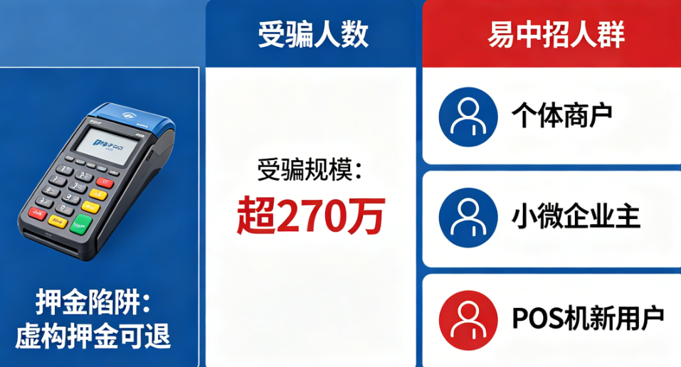 央视曝光POS机押金新骗局：数千人被骗超270万，这3类人最易中招！