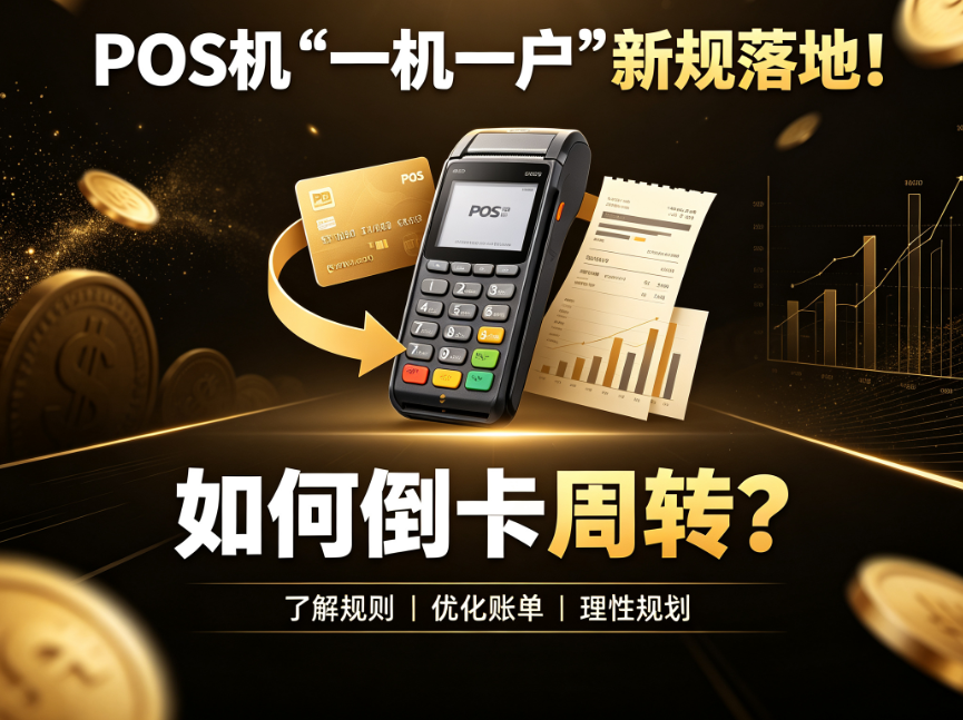 POS机“一机一户”新规落地！如何倒卡周转？