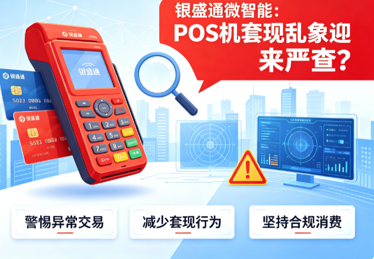 银盛通微智能：POS机套现乱象迎来严查？